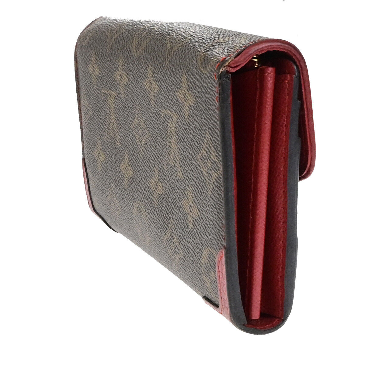 LOUIS VUITTON Sarah Retiro Long Wallet Monogram Leather BN RD M61184 30YG765