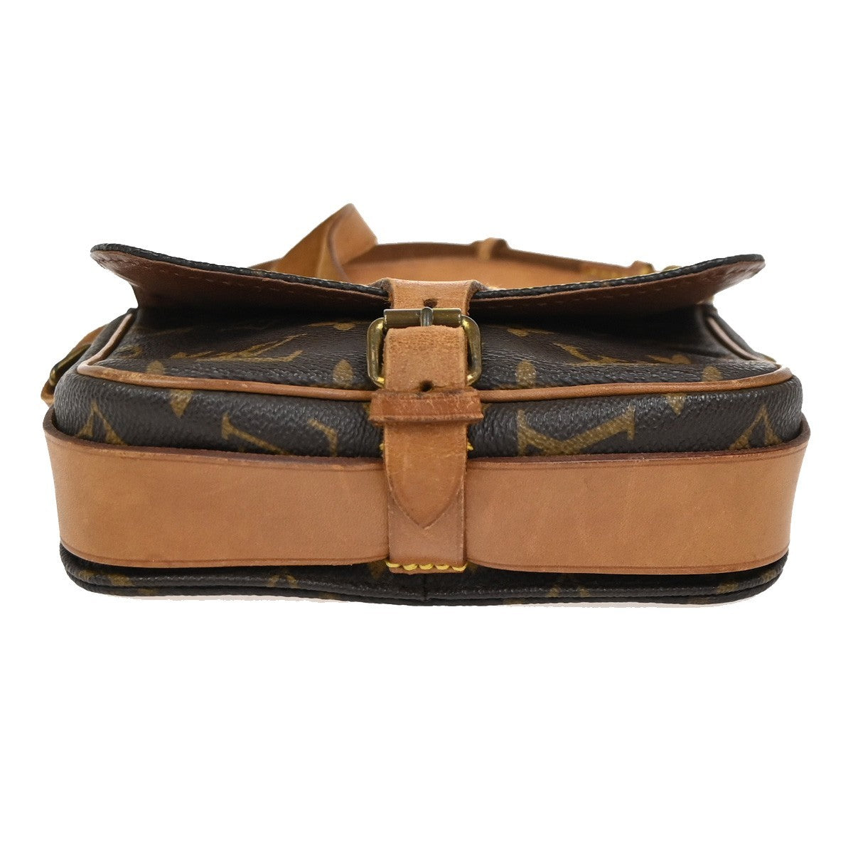 LOUIS VUITTON Mini Cartouchiere Shoulder Bag Monogram Leather BN M51254 34KD084