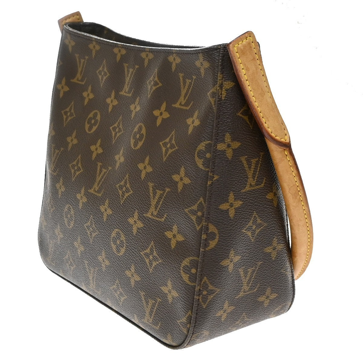 LOUIS VUITTON Looping MM Shoulder Bag Monogram Leather BN France M51146 98KD187