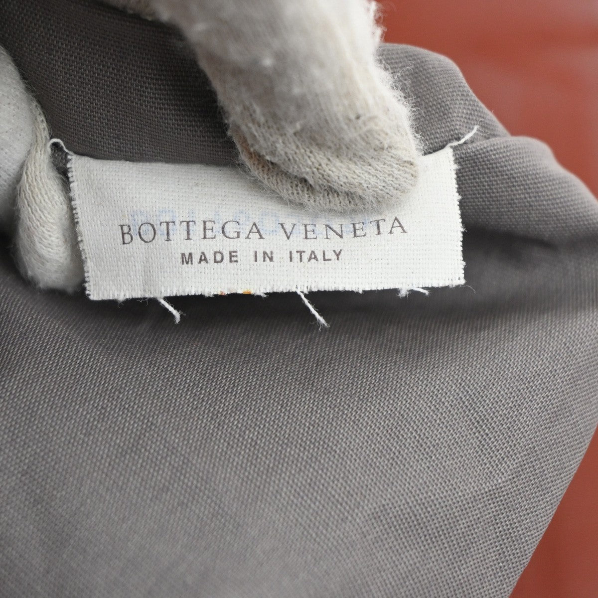 BOTTEGA VENETA Logo Intrecciato Shoulder Hand Bag Leather Red Italy 91MA191