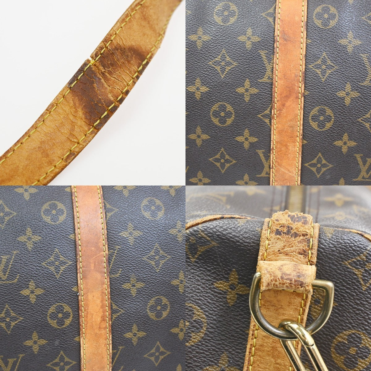 LOUIS VUITTON Keepall Bandouliere 55 Travel Hand Bag Monogram BN M41414 85CA692