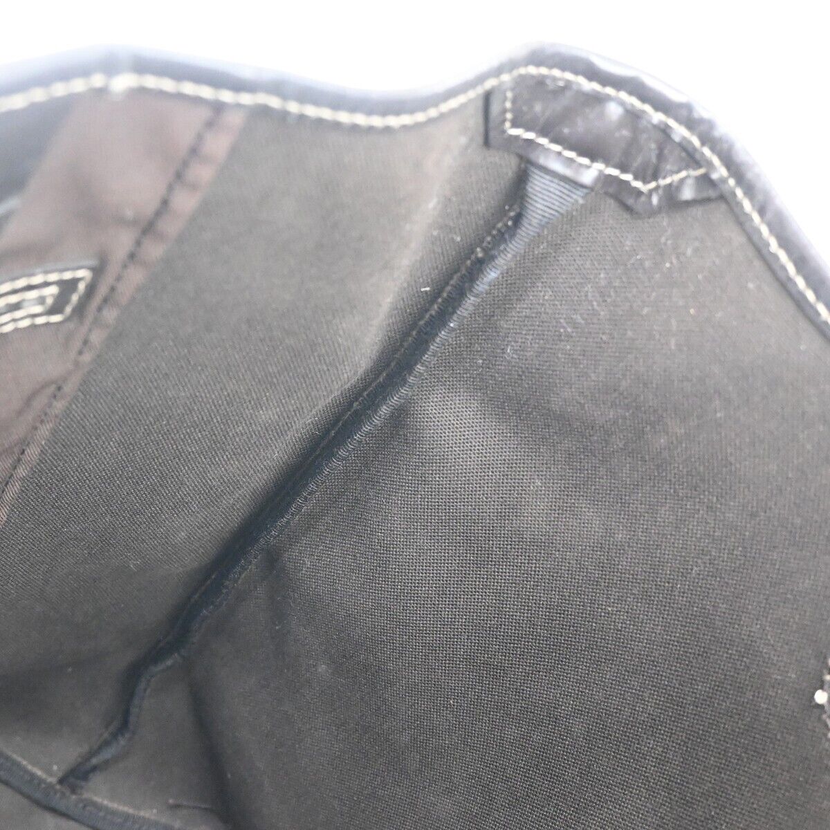 GUCCI Logo GG Pattern Shoulder Hand Tote Bag PVC Leather Brown Italy 66FA159