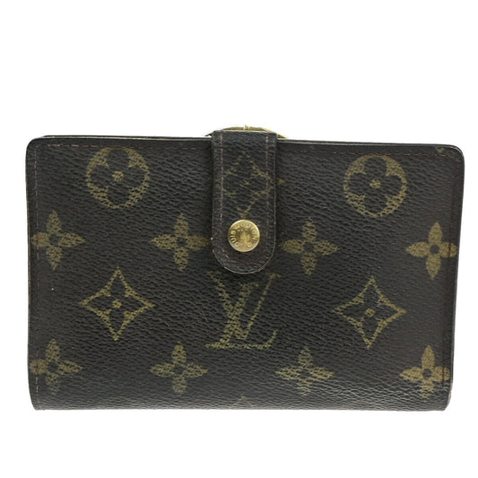 LOUIS VUITTON Porte Monnaie Viennois Bifold Wallet Monogram Brown M61663 08YE782