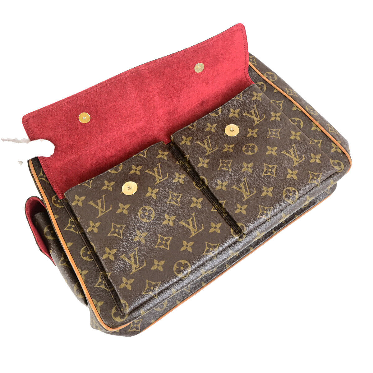 LOUIS VUITTON Multipli Cite Shoulder Bag Monogram Leather Brown M51162 79YG557