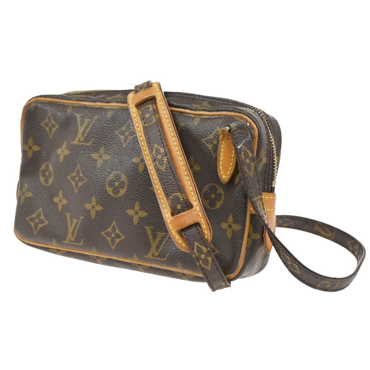 LOUIS VUITTON Marly Bandouliere Shoulder Bag Monogram Leather BN M51828 32SA047