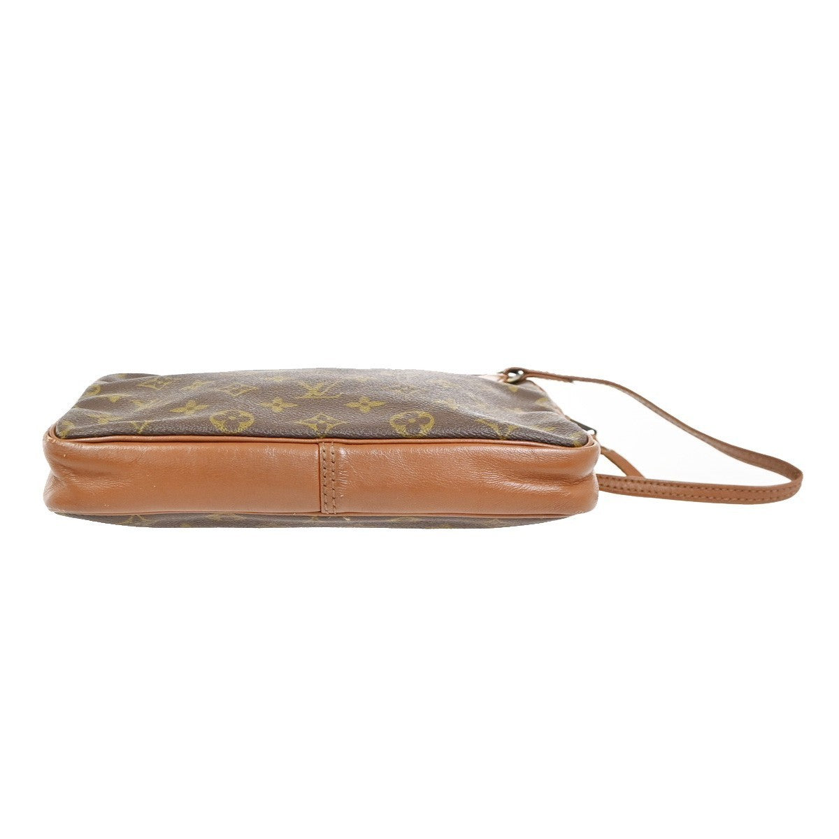 LOUIS VUITTON Logo Pochette Sports Clutch Hand Bag Monogram Leather BN 04KC585