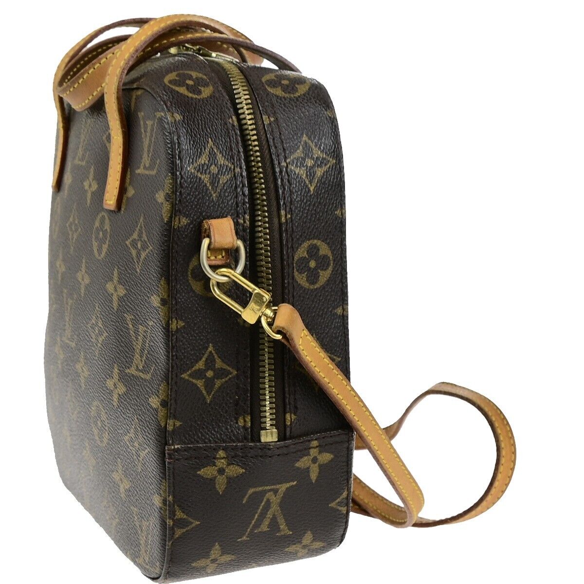 LOUIS VUITTON Spontini 2Way Shoulder Hand Bag Monogram Leather M47500 77SJ597