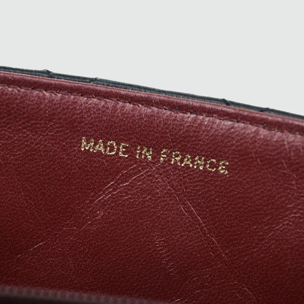 CHANEL CC Mini Matelasse Chain Shoulder Bag Leather Black GHW Vintage 641RK565