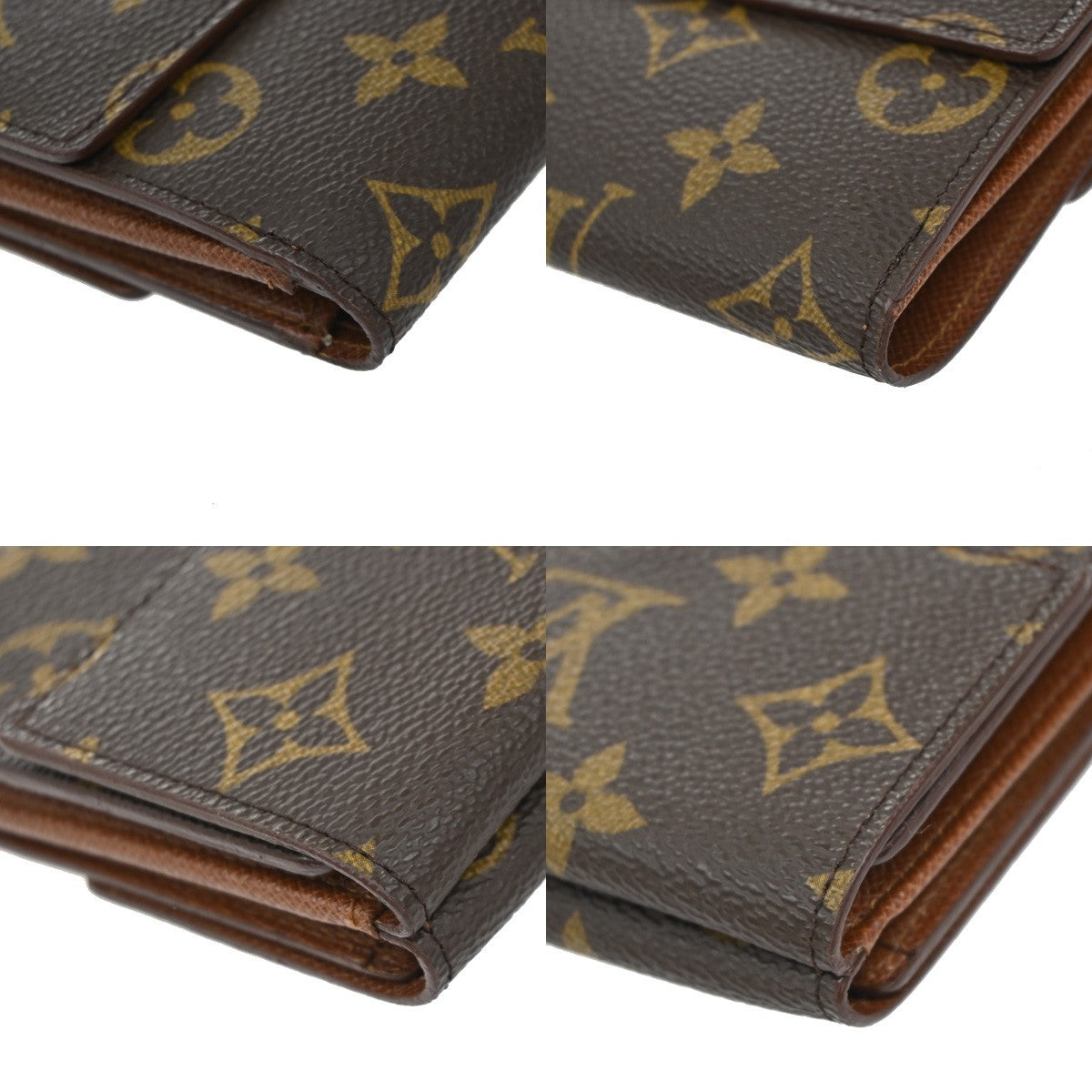 LOUIS VUITTON Porte Monnaie Billet Carte Credit Wallet Monogram M61652 64KP185