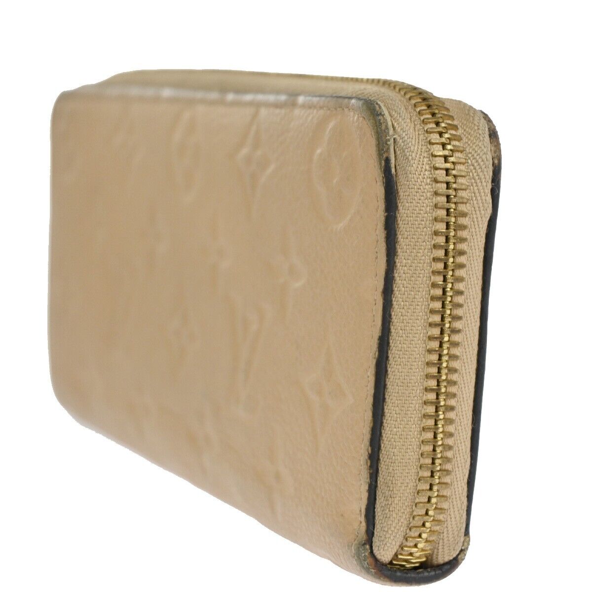 LOUIS VUITTON Clemence Long Bifold Wallet Monogram Empreinte BE M60173 64KA130