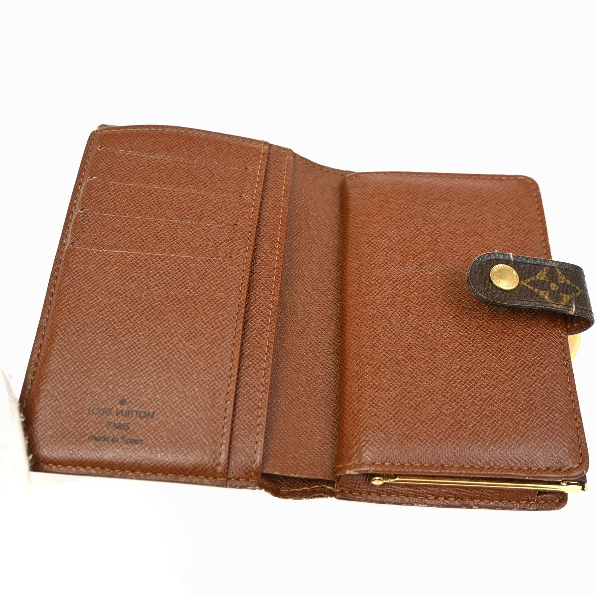 LOUIS VUITTON Portefeuille Viennois Bifold Wallet Monogram Brown M61674 01TA262