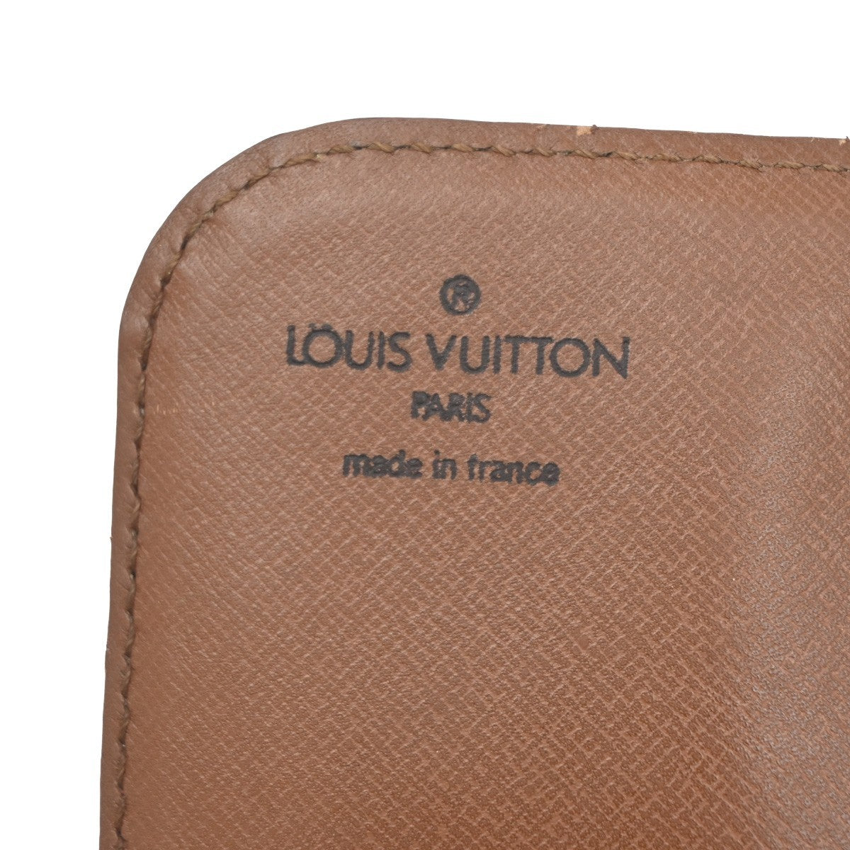 LOUIS VUITTON Cartouchiere MM Shoulder Bag Monogram Leather Brown M51253 83KC660