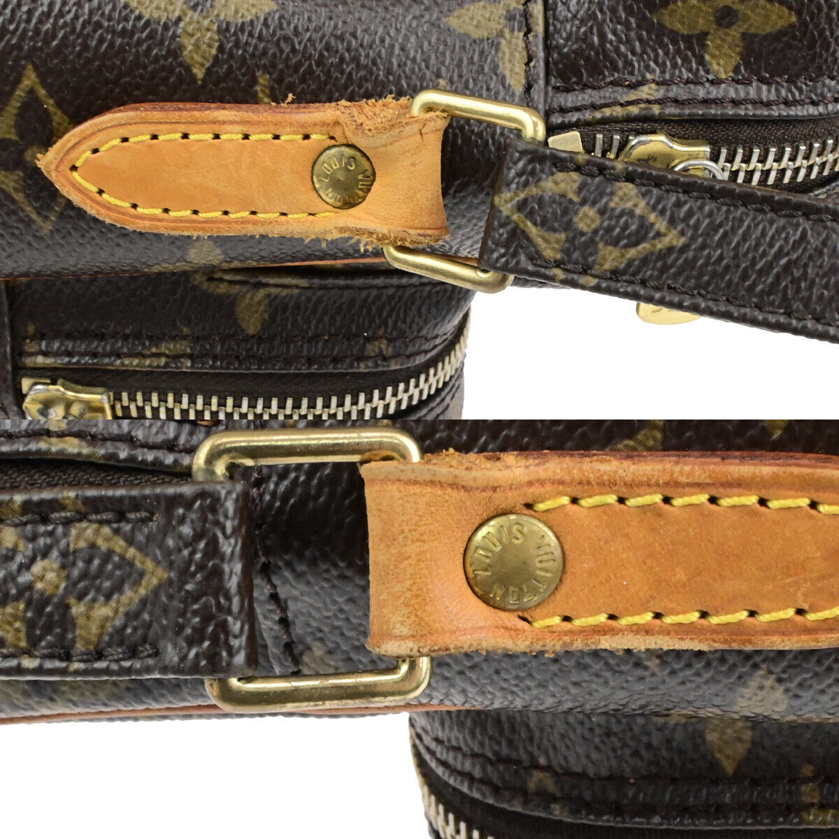 LOUIS VUITTON Amazon Crossbody Shoulder Bag Monogram Leather BN M45236 73SJ622
