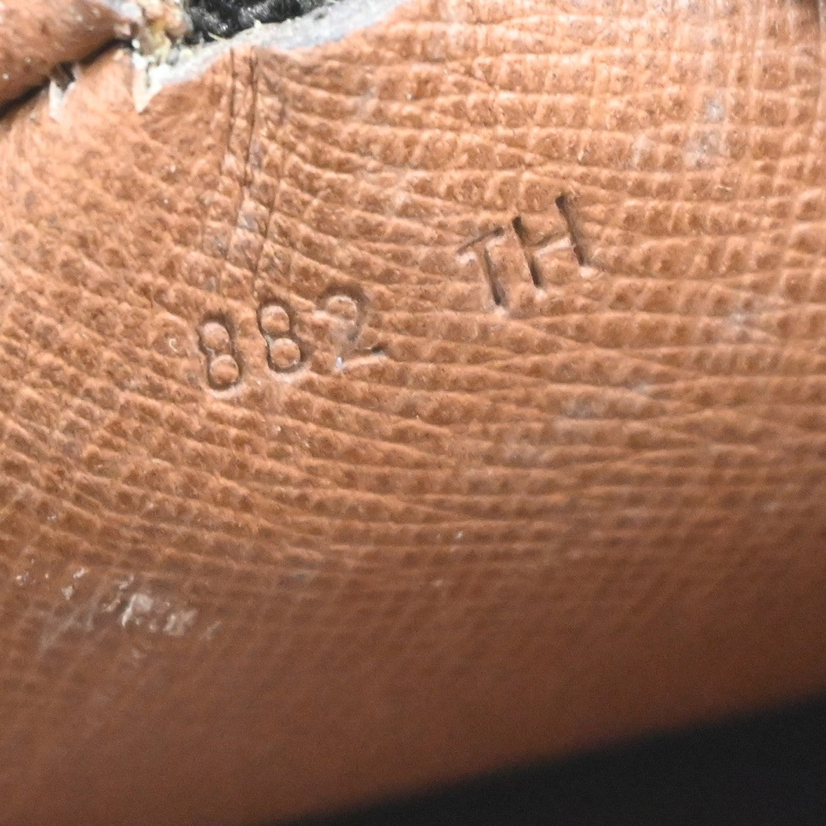 LOUIS VUITTON Logo PAPILLON 30 Hand Bag Monogram Leather Brown M51365 31PA142