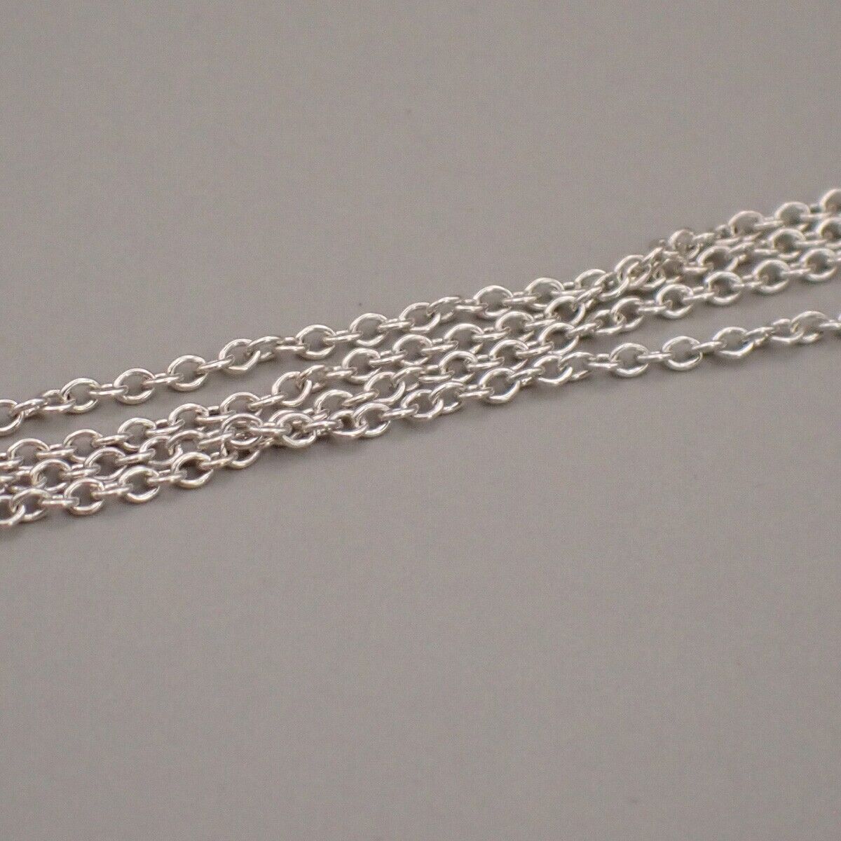 TIFFANY & CO. Loving Heart Chain Necklace Paloma Picass Silver Ag 925 02YF230