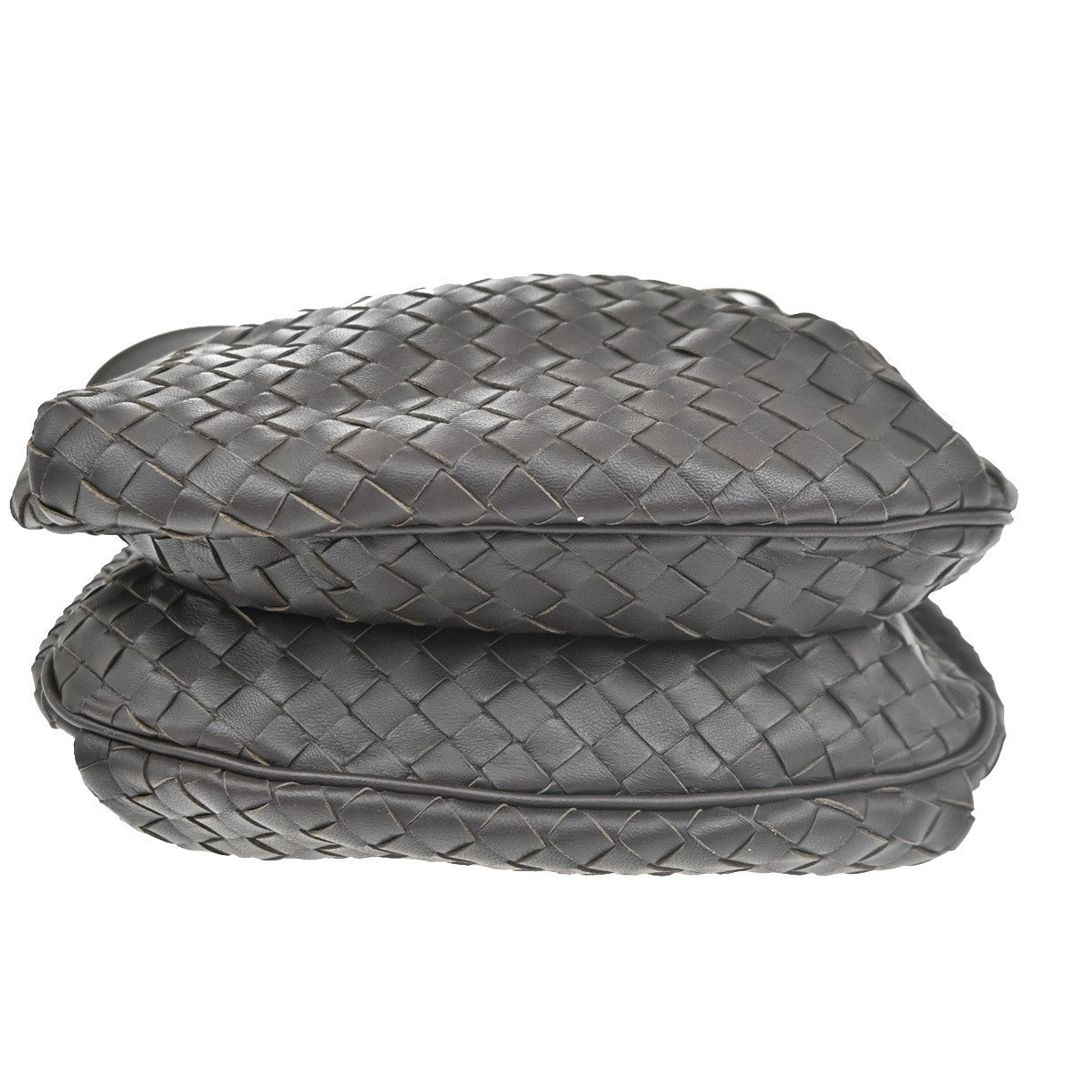 BOTTEGA VENETA Intrecciato Shoulder Bag Leather Brown Italy 245590 53RL672