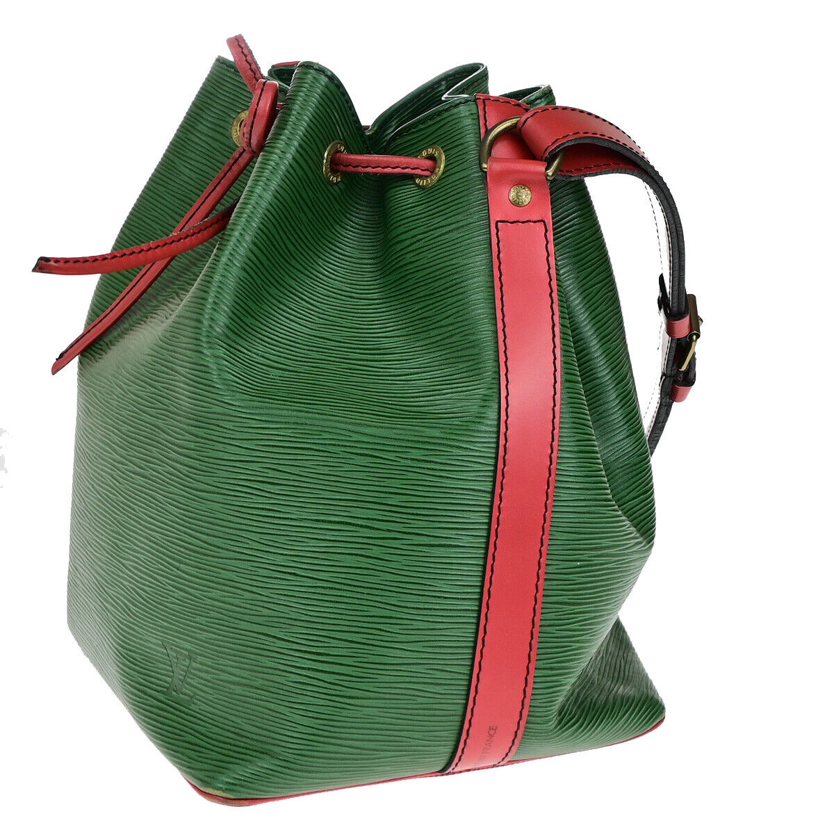 LOUIS VUITTON Petit Noe Drawstring Shoulder Bag Epi Leather GN RD M44147 64YG725