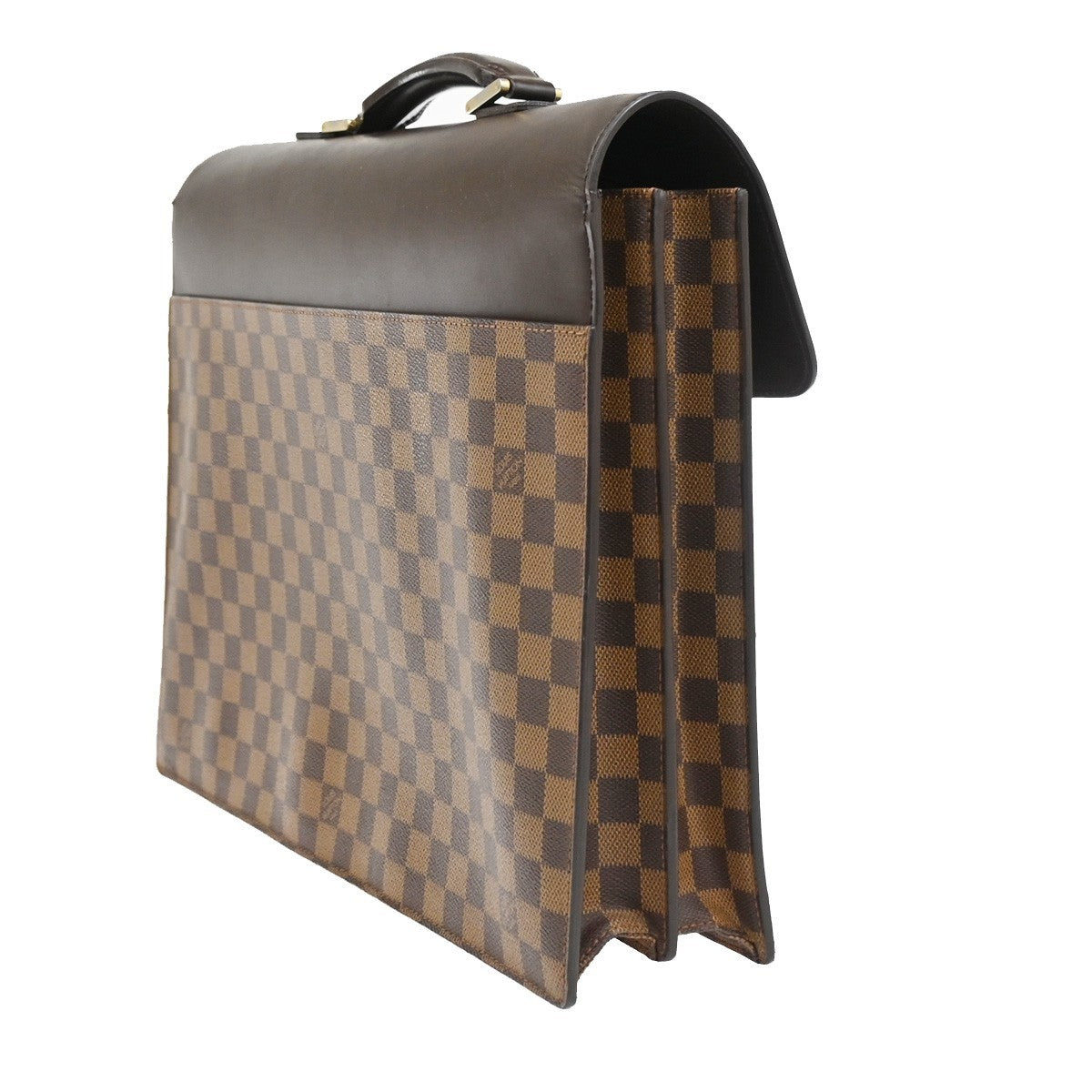 LOUIS VUITTON Altona GM Business Hand Bag Damier Ebene Leather N53312 80CA901