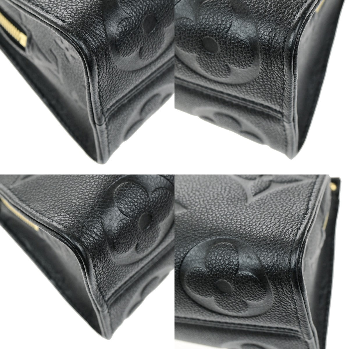 LOUIS VUITTON Onthego EW 2Way Hand Bag Monogram Empreinte Black M23640 709RL072