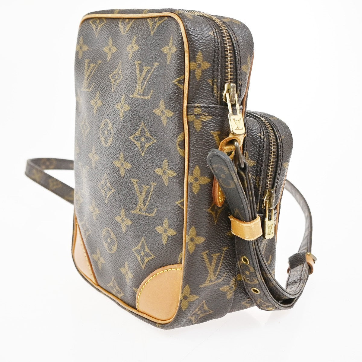 LOUIS VUITTON Amazon Crossbody Shoulder Bag Monogram Leather BN M45236 84TA648