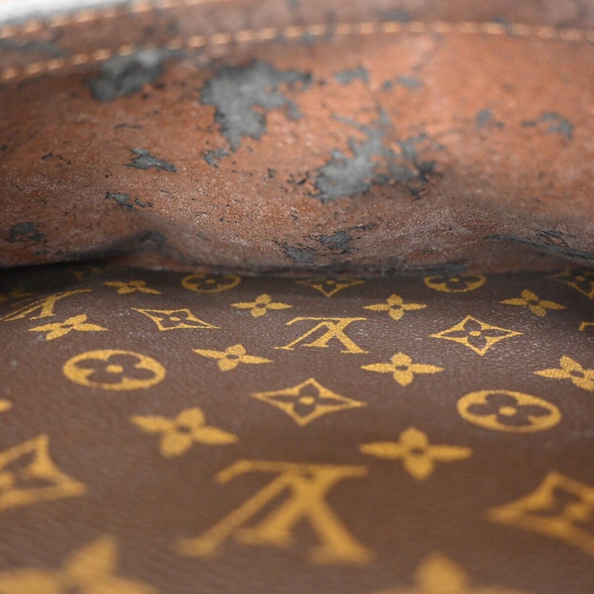 LOUIS VUITTON Trocadero 30 Shoulder Bag Monogram Leather Brown M51272 32EA282