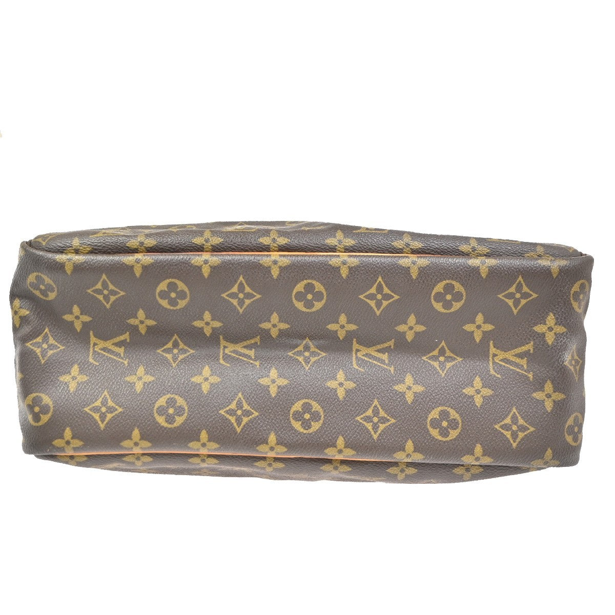 LOUIS VUITTON LV Logo Deauville Hand Bag Monogram Leather Brown M47270 31KC607