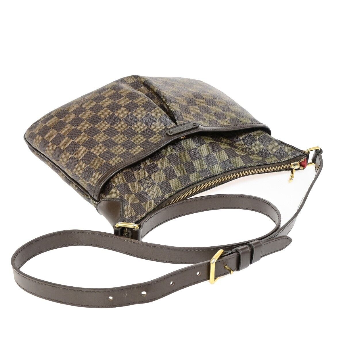 LOUIS VUITTON Bloomsbury PM Shoulder Bag Damier Leather Brown N42251  76FA737