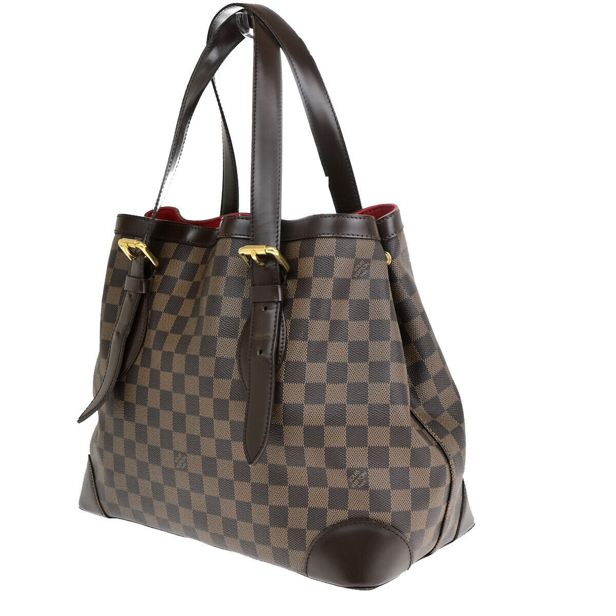 LOUIS VUITLOUIS VUITTON Hampstead MM Shoulder Bag Damer Leather N51204 99SJ114
