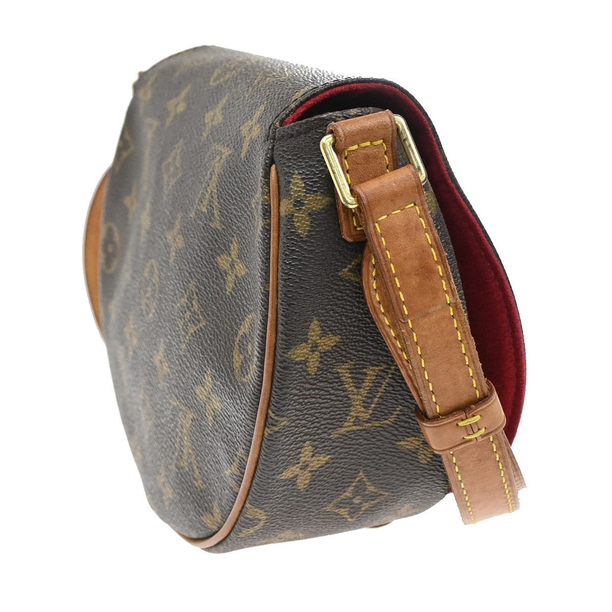 LOUIS VUITTON LV Tambourine Shoulder Bag Monogram Leather Brown M51179 29YH192