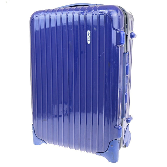 RIMOWA Salsa Series Travel Suitcase Luggage Bag Plastic Blue 30RQ094