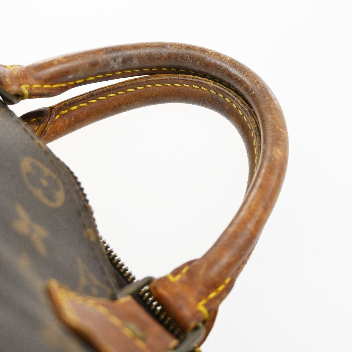 LOUIS VUITTON Speedy 30 Travel Hand Bag Monogram Leather Brown M41526  30SA086