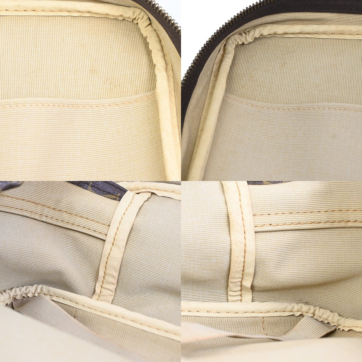 LOUIS VUITTON Sirius 45 Travel Hand Bag Monogram Leather Brown M41408 30CA927