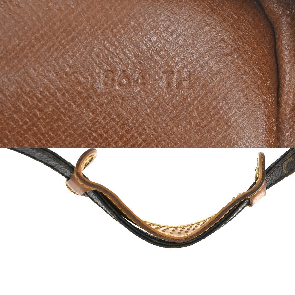 LOUIS VUITTON Mini Amazon Shoulder Bag Monogram Leather Brown M45238 34KC120