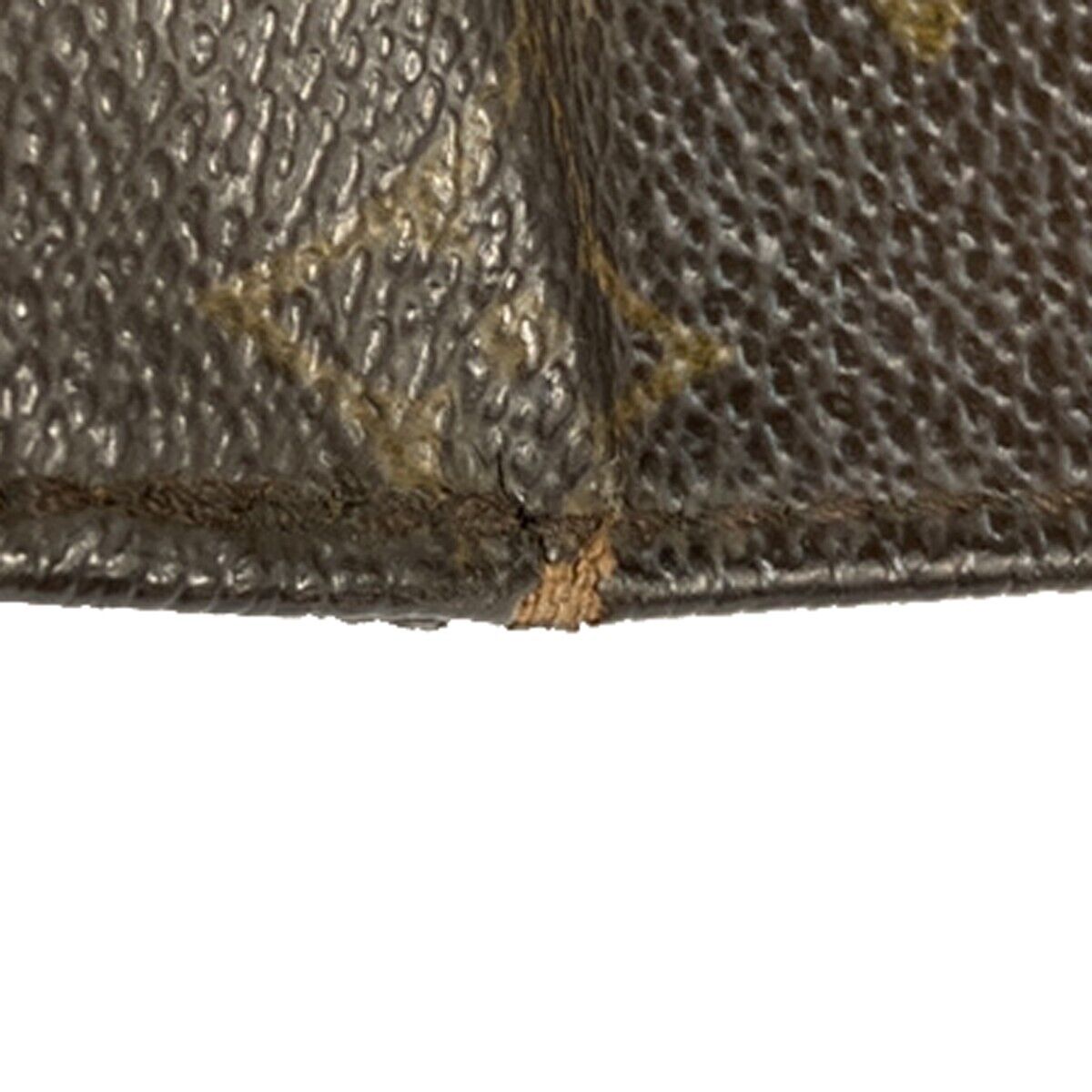 LOUIS VUITTON Cartouchiere GM Shoulder Bag Monogram Leather Brown M51252 32EA133