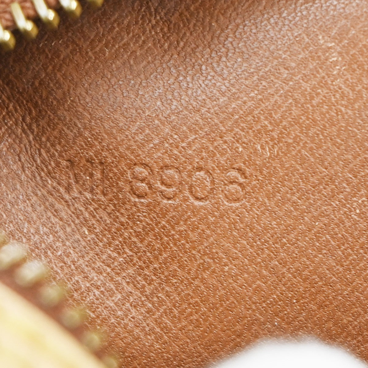 LOUIS VUITTON Danube Shoulder Bag Epi Leather Brown France M11910 67MA674