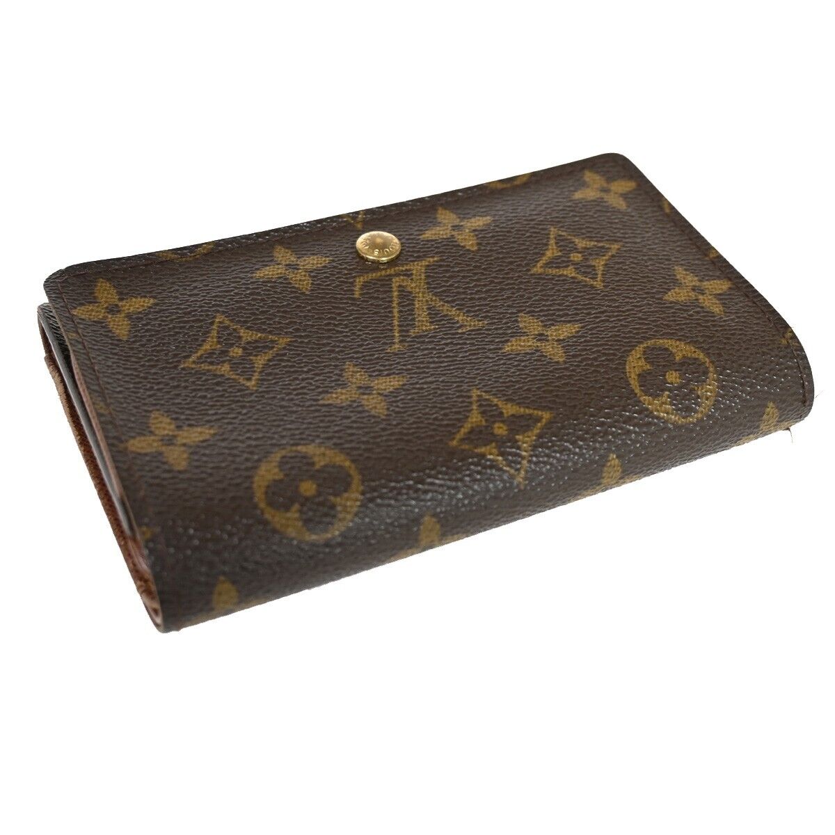 LOUIS VUITTON Porte Monnaie Billets Tresor Bifold Wallet Monogram M61730 66SH502