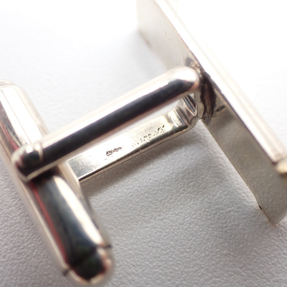 Tiffany & Co. Logo Cufflinks Silver 925 02EG352
