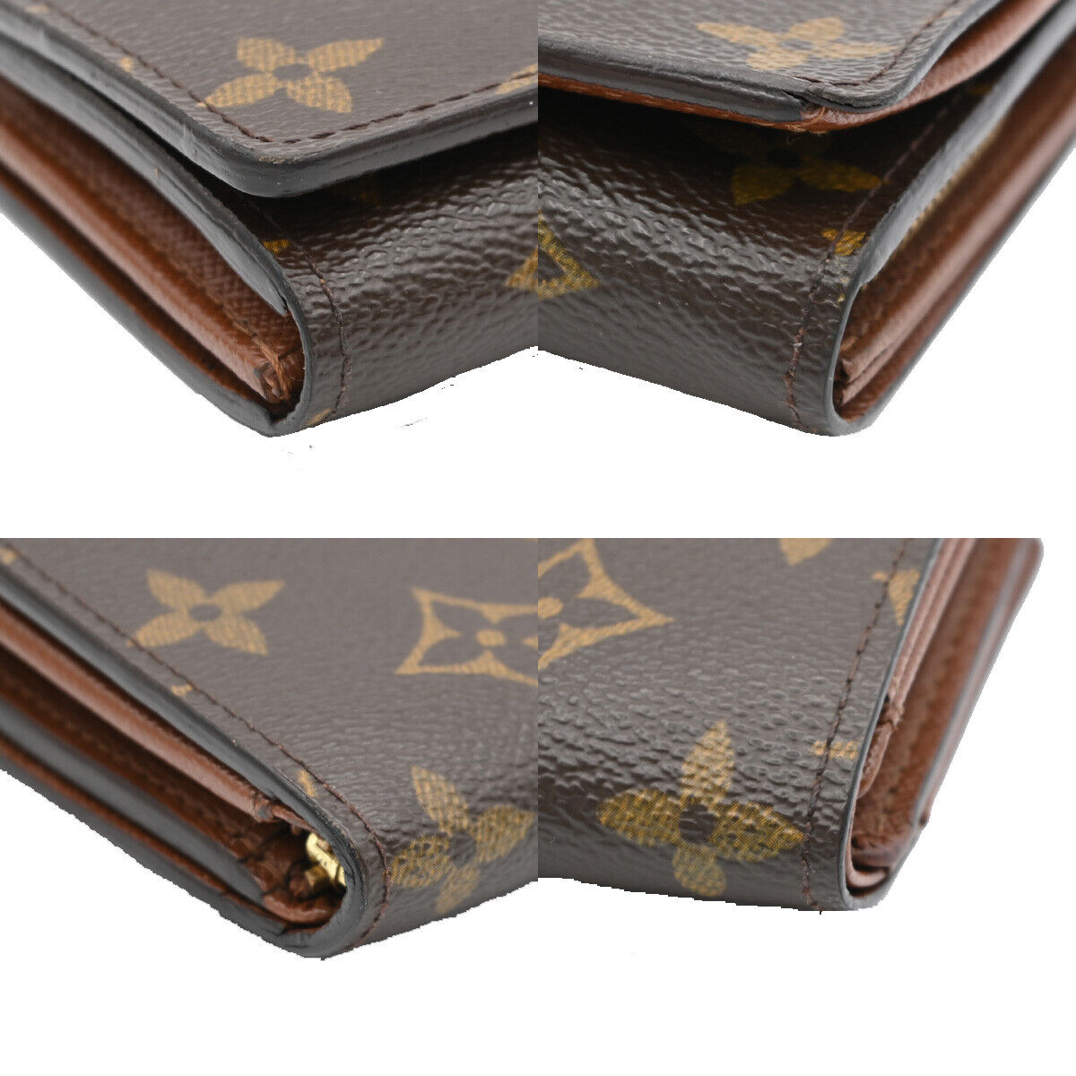 LOUIS VUITTON Porte Monnaie Billets Tresor Bifold Wallet Monogram M61730 61YE528