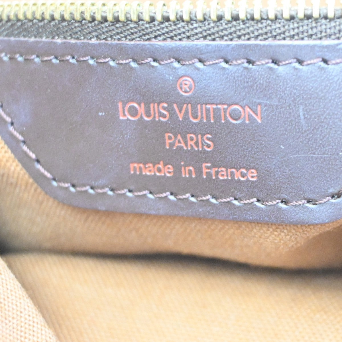 LOUIS VUITTON Chelsea Shoulder Tote Bag Damier Ebene Leather BN N51119 85CA791