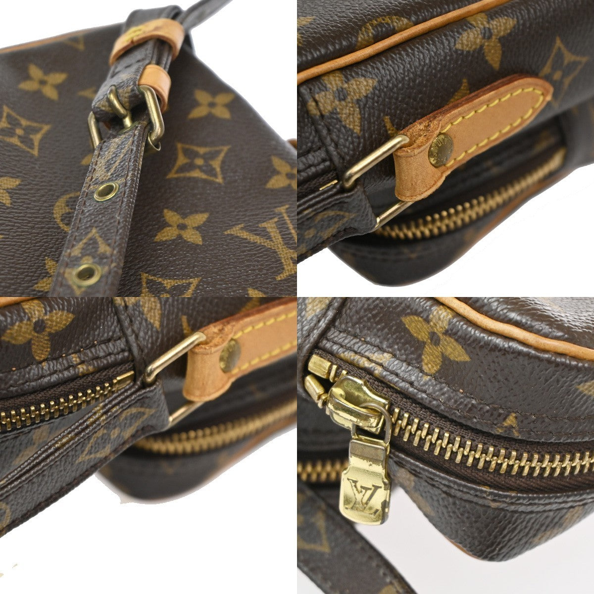 LOUIS VUITTON Amazon Crossbody Shoulder Bag Monogram Leather BN M45236 79CA621