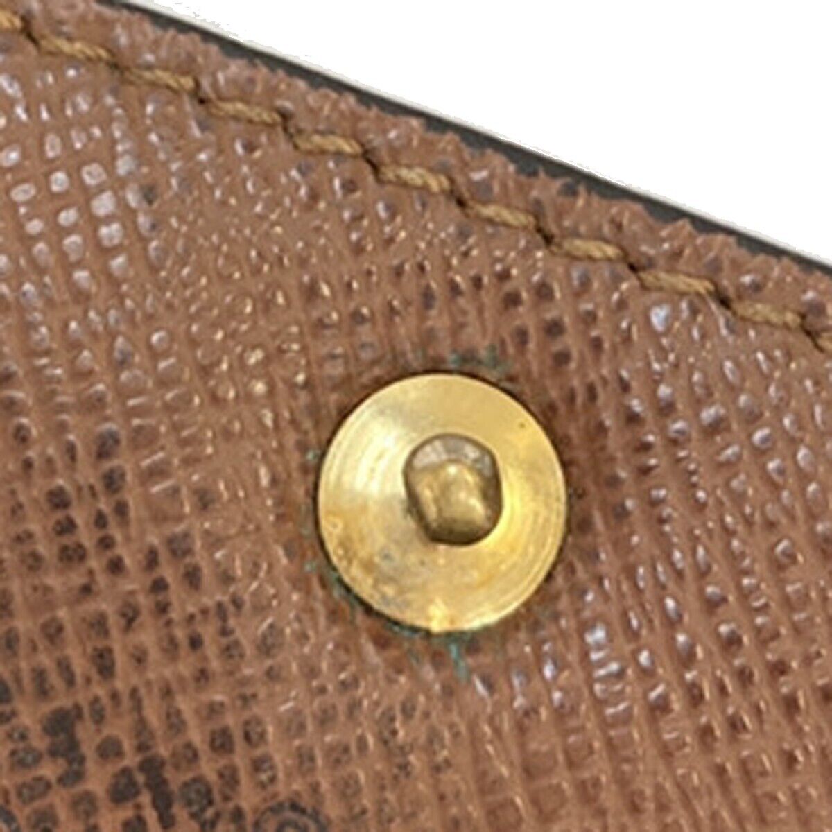 LOUIS VUITTON Logo Portefeuille Sarah Long Wallet Monogram Brown M61734 01EC142