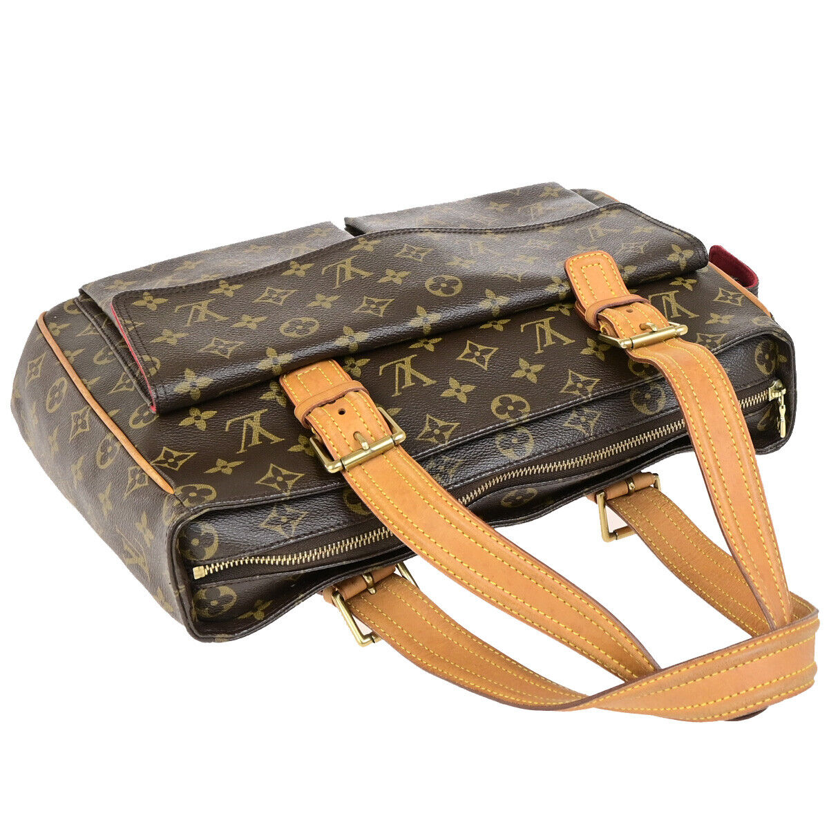 LOUIS VUITTON Multipli Cite Shoulder Bag Monogram Leather Brown M51162 79YG557