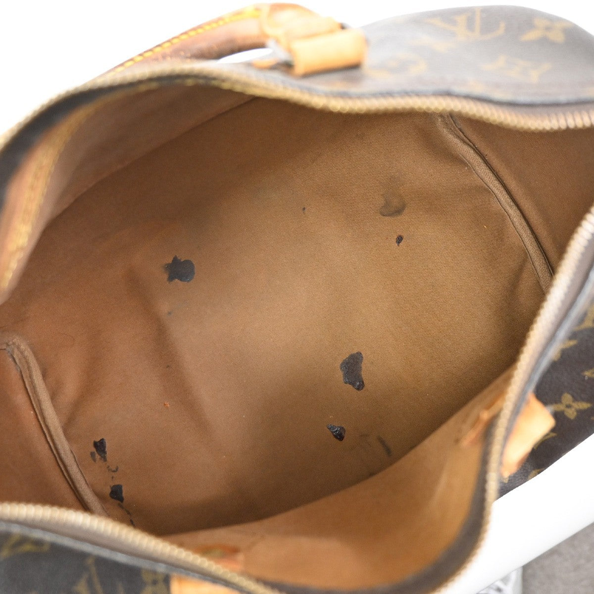 LOUIS VUITTON Speedy 30 Travel Hand Bag Monogram Leather Brown M41526  70PA010