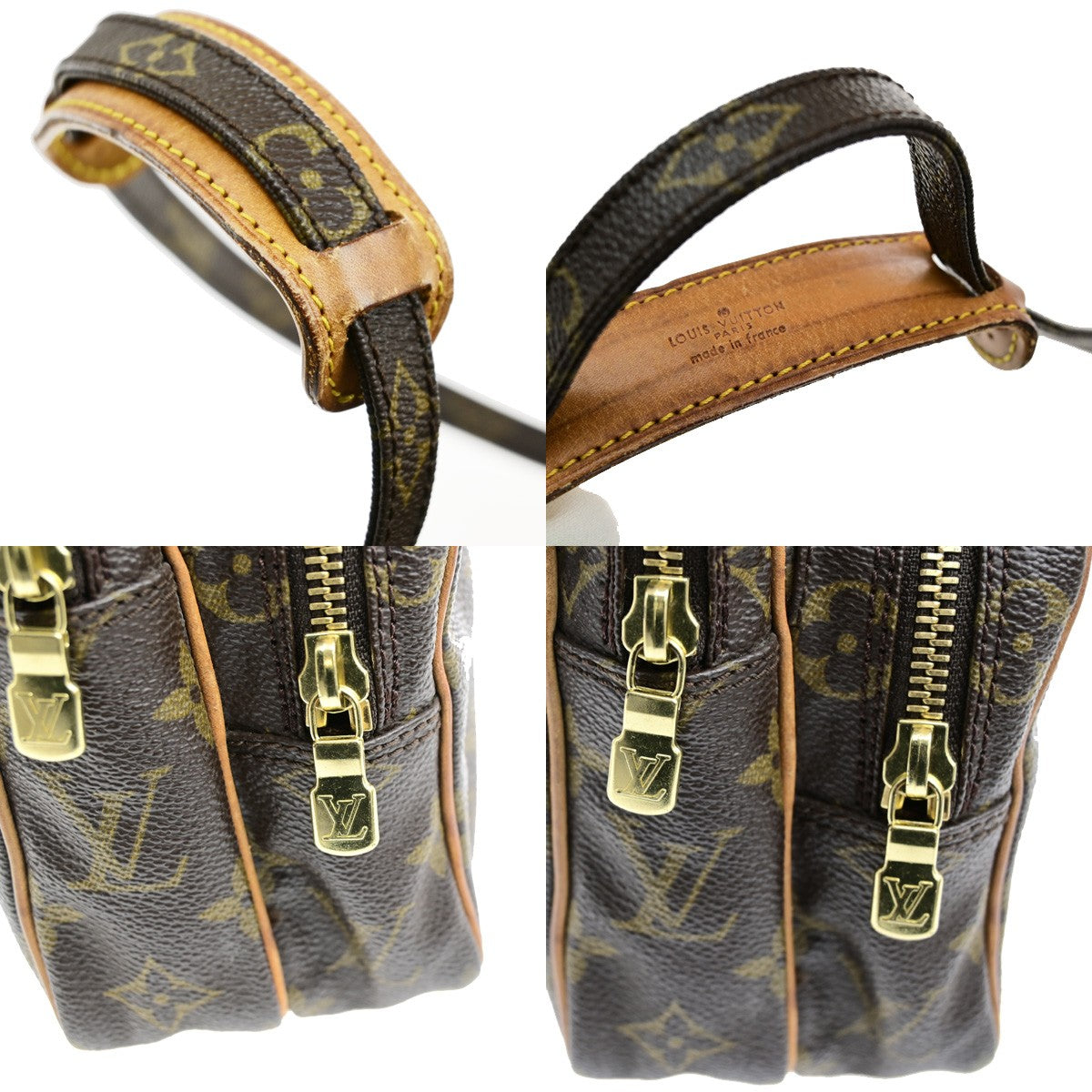 LOUIS VUITTON Mini Amazon Shoulder Bag Monogram Leather Brown M45238 30YH080
