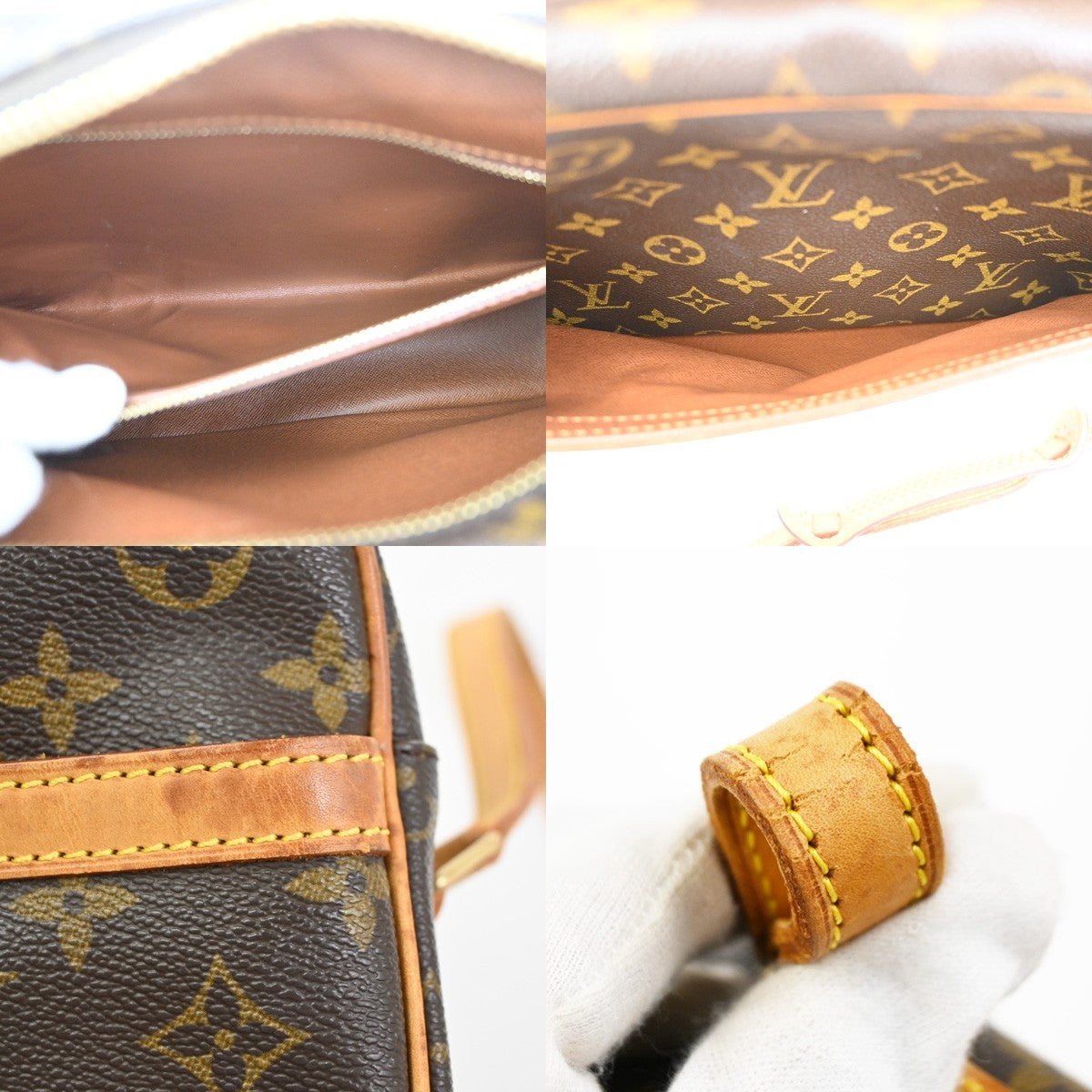 LOUIS VUITTON Trocadero 30 Shoulder Bag Monogram Leather Brown M51272 87ZA299