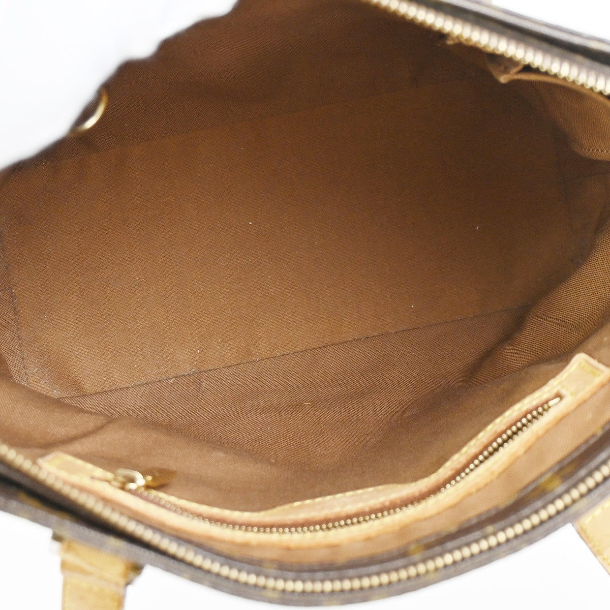 LOUIS VUITTON Cabas Piano Shoulder Bag Monogram Leather Brown M51148 67SA054