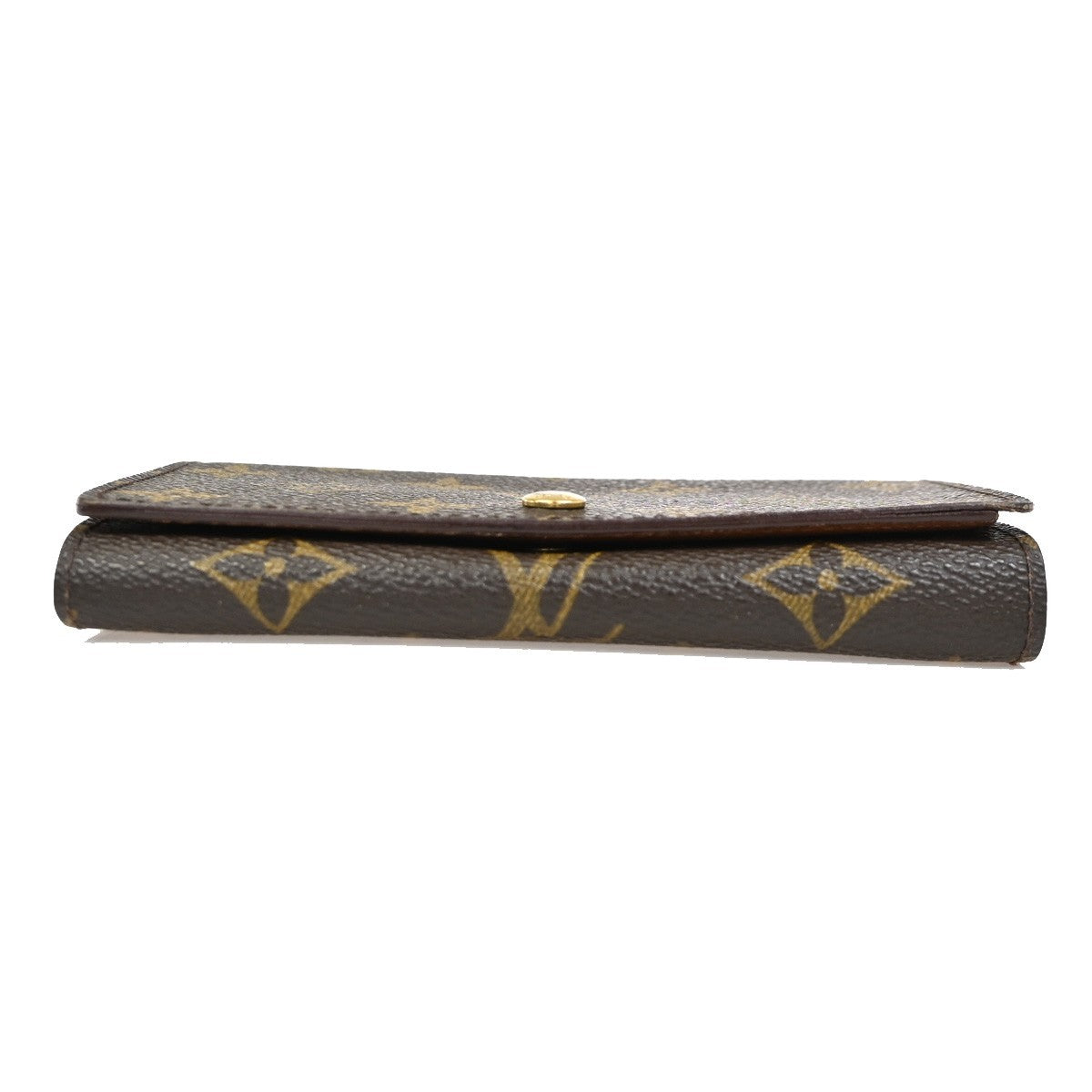 LOUIS VUITTON Porte Monnaie Billets Tresor Wallet Monogram Brown M61730 09ZA134