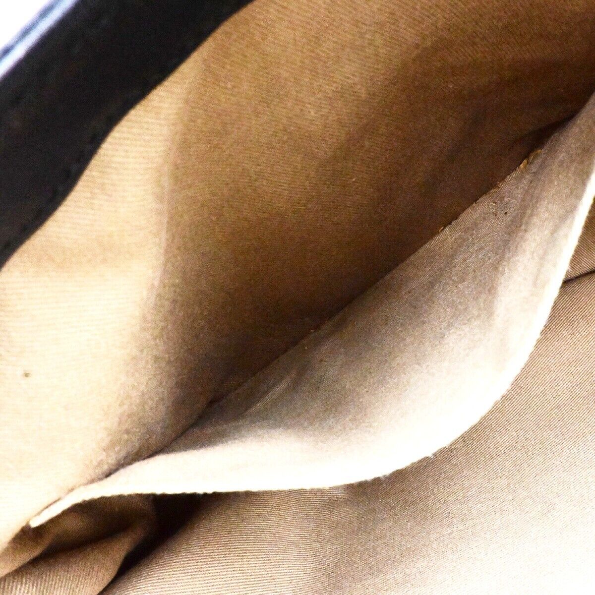 SALVATORE FERRAGAMO Logo Gancini Shoulder Bag Leather Black SHW Italy 31KA536
