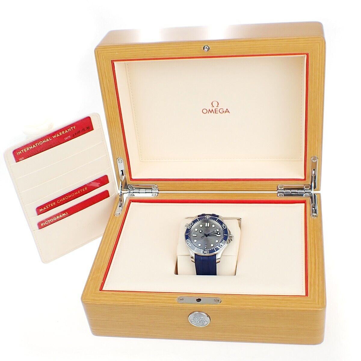 OMEGA Seamaster Diver 300M Watch Co-Axial 42mm Stainless Steel Blue 100LC512
