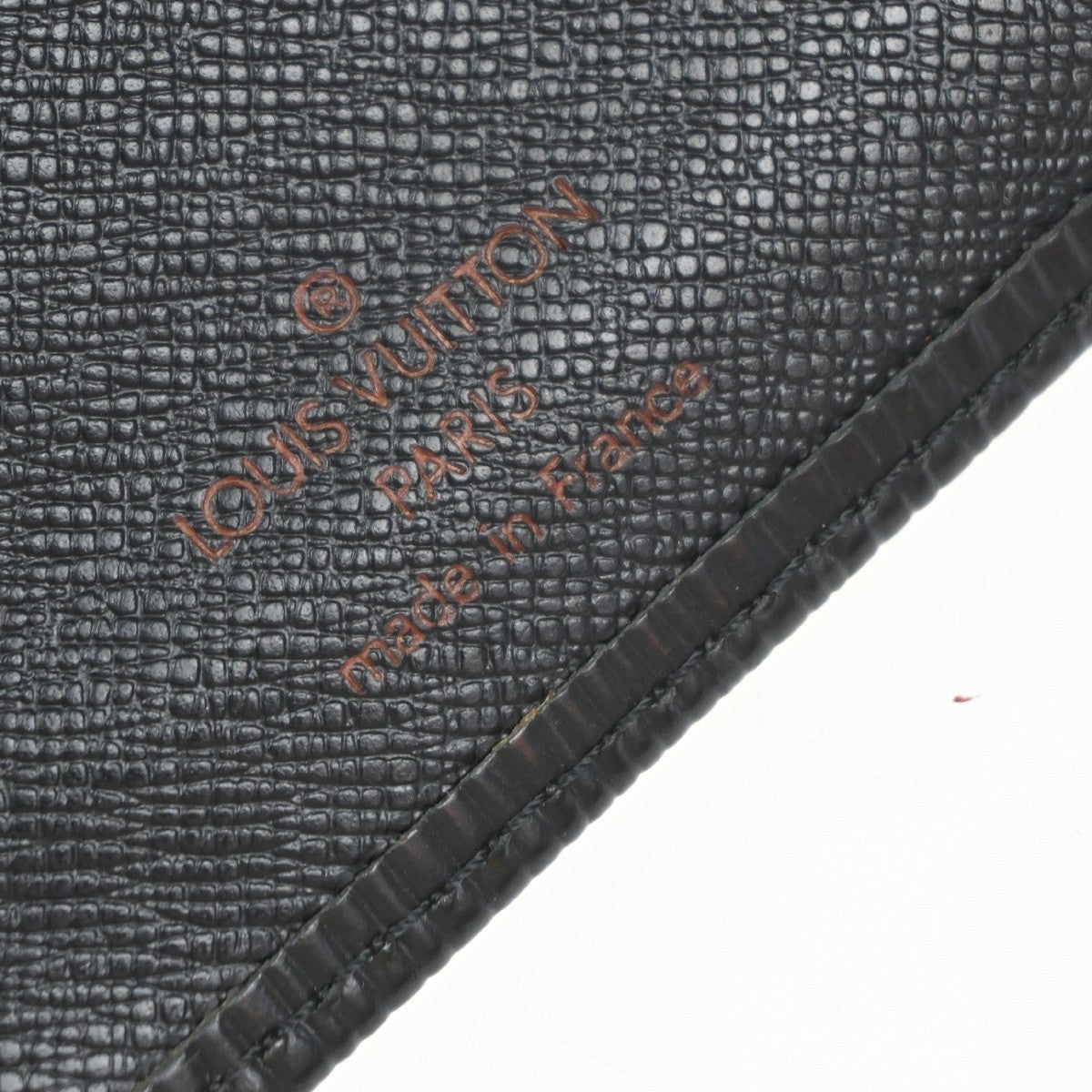 LOUIS VUITTON Continental Viennois Long Bifold Wallet Epi Black M63252 05KP381